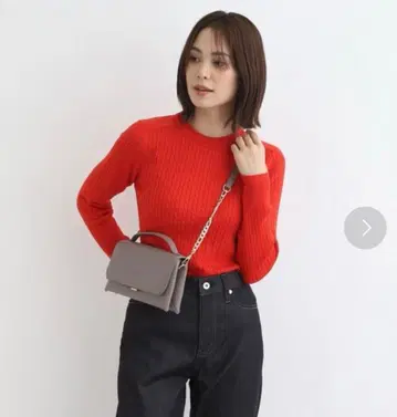 INDIVI 15호 울 100% 택 포함 미사용 워셔블 케이블 짜임