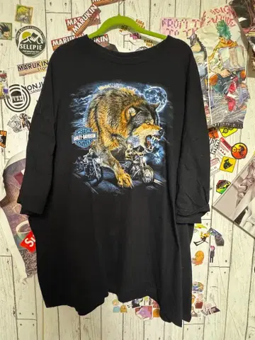 할리데이비슨 오버 사이즈 T셔츠