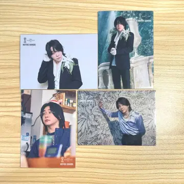 오오모리 모토키 포토 카드 4장