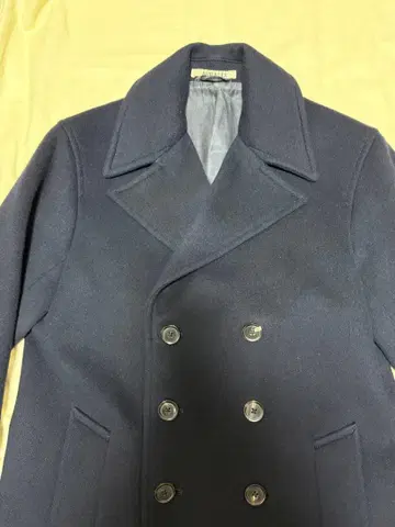 AURALEE 멜톤 P 코트