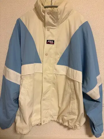 FILA 컬러 블록 나일론 자켓 블로킹 자켓