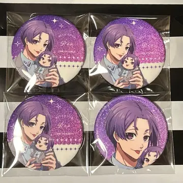 미카게 레오 마루이 다코 시리즈 캔뱃지 블루 록