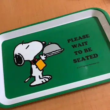 스누피 멜라민 트레이 캐릭터 PEANUTS