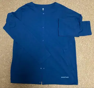 mont-bell 네이비 긴팔 가디건