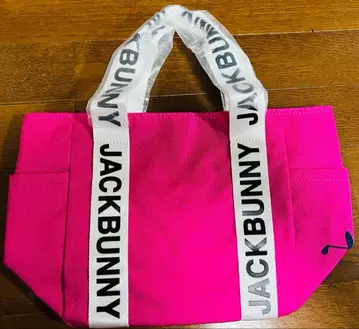 잭 버니 핑크 라운드백 토트백