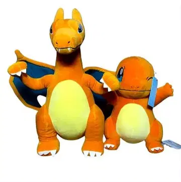 포켓몬 메챠모후굿토 봉제 인형 리자몽 모후굿토 봉제 인형 파이리