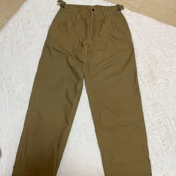 MHL mhl 카키색 치노 팬츠 남성용 팬츠