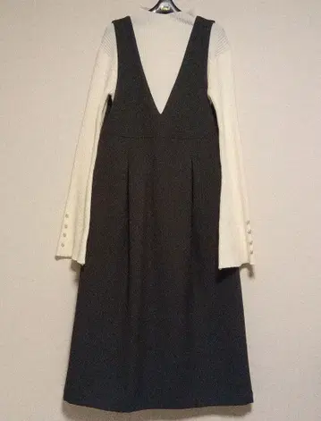 애프터눈 티 오버롤 스커트