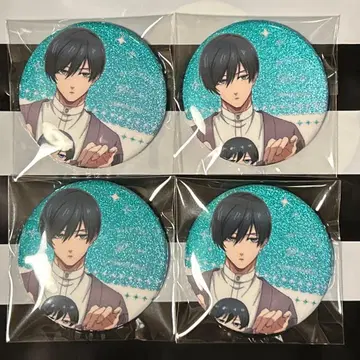 이토시 린 마루이 다코 시리즈 캔뱃지 블루 록