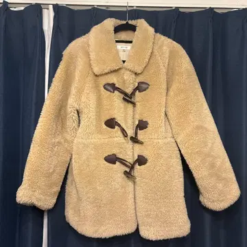 MOUSSY 보아 자켓 베이지