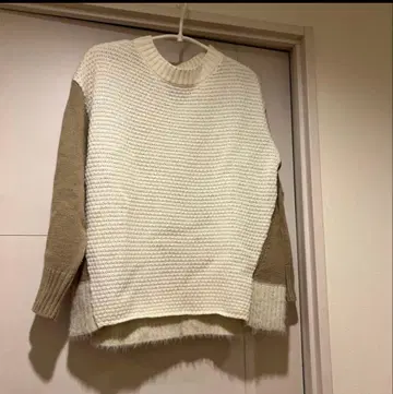 개럴개런트 여성용 니트 아이보리 베이지