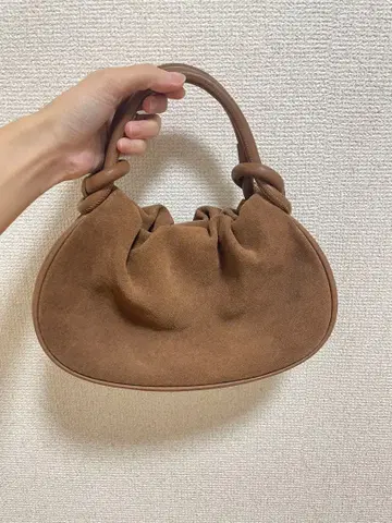 천연 가죽 핸드백