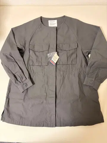 BAYFLOW 그레이 노카라 자켓