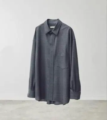 Super130s 윈도우 체크 셔츠