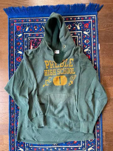 챔피온 리버스 위브 후드티 70년대