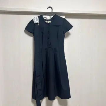 MISCH MASCH 블랙 반팔 원피스 36