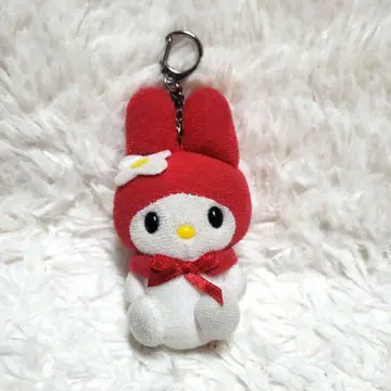 [레어] 90년대 당시물 산리오 마이멜로디 키링 마스코트 1998