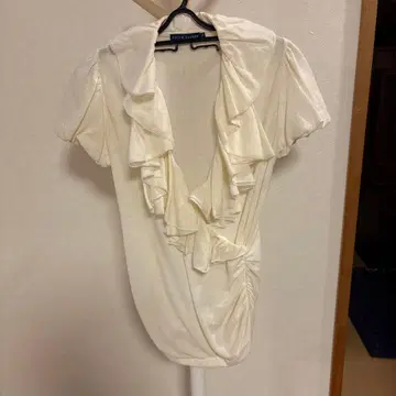 랄프 로렌 프릴 블라우스