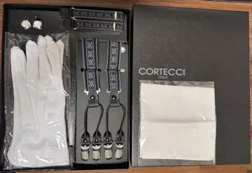CORTECCI ITALY 와이셔츠 & 잡화 세트 (결혼식 신랑용)