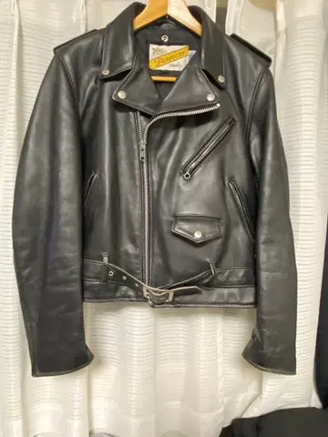 Schott Perfecto 더블 라이더 자켓 38 블랙