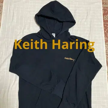 Keith Haring TOKYO 블랙 후드티
