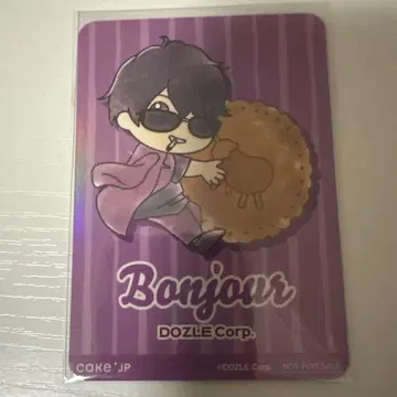 도즈루사 스위츠 팝업 스토어 본주르 특전 카드