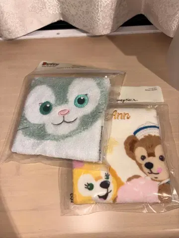 디즈니씨 더피 쿠키 앤 젤라토니 미니 타월