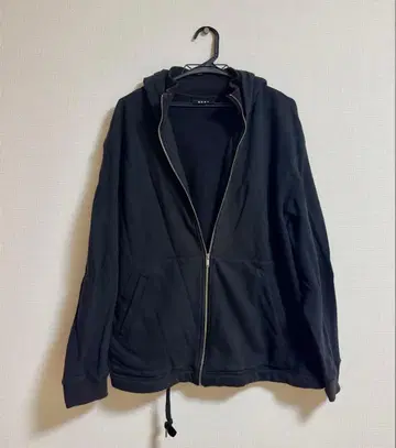 다나카란 뉴욕 DKNY 집업 후드티 블랙 L