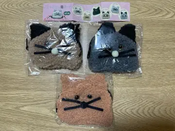 복슬복슬 고양이 파우치