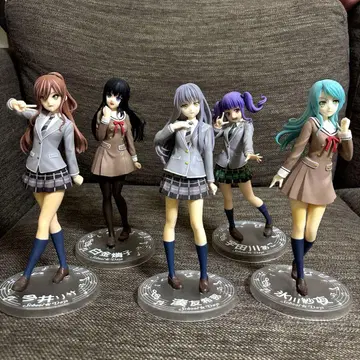 뱅드림 걸즈 밴드 파티! Roselia 피규어 세트 상자 없음