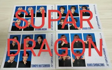 SUPER DRAGON 스파드라 MEDULLA 증명사진풍 포토 스티커