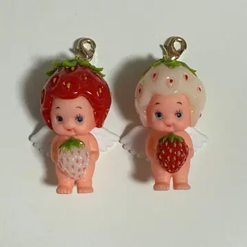 비밀의 딸기 딸기큐피 딸기 딸기든큐피 요코하마 화이트 이치고 참 날개