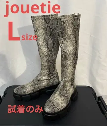 jouetie 시착만 한 상품 새상품급 롱 부츠 L 사이즈