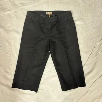 Trussardi 블랙 하프 팬츠 38