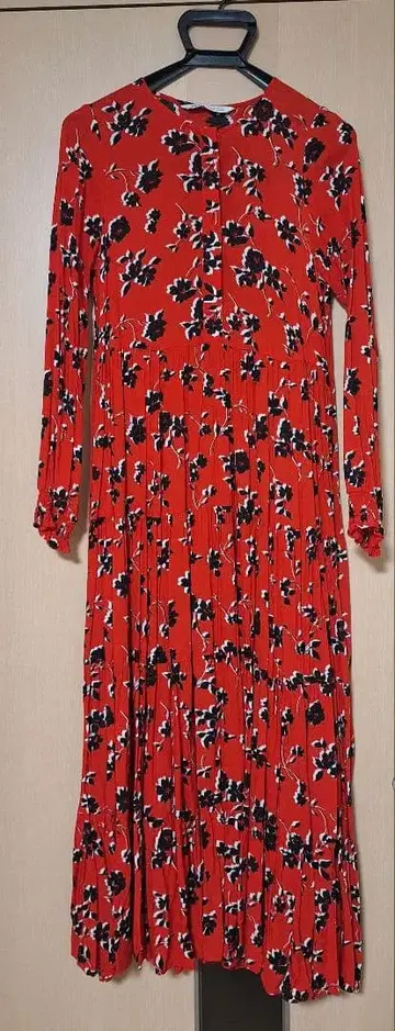 ZARA 플라워 프린트 맥시 드레스 원피스 26 S 사이즈