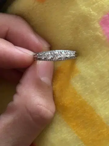 모이사나이트 감정서 포함 반지 s925