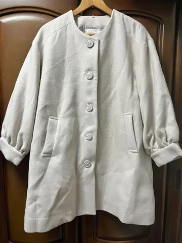 Heather 헤더 2WAYBIG 버튼 코트 핑크