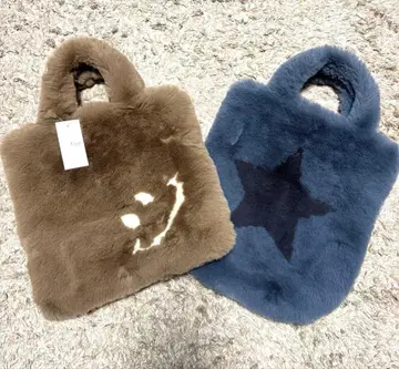 [ 새상품 ] 살롱 드 알파드 퍼 토트백 특별한 2