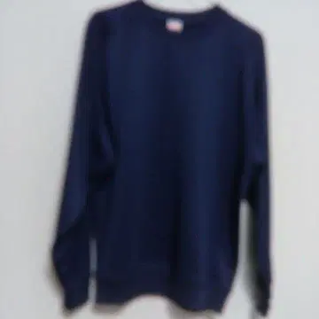 네이비 래글런 슬리브 트레이닝복 L 사이즈