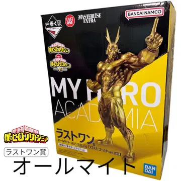 히로아카 제일복권 올마이트 라스트 원상 골드ver. 새상품급 피규어