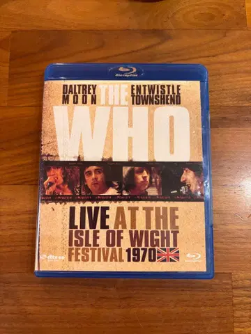 THE WHO live at the isle of wight 블루레이