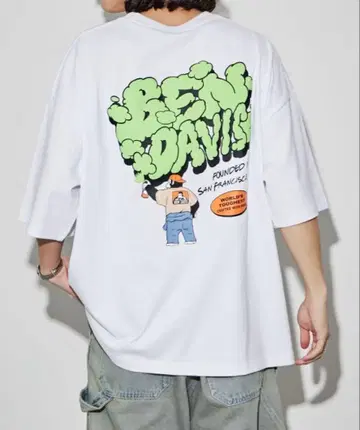 [ BEN DAVIS ] 백 프린트 반팔 T셔츠