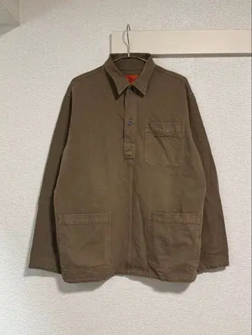 AVIREX 풀오버 커버올 S 사이즈 브라운