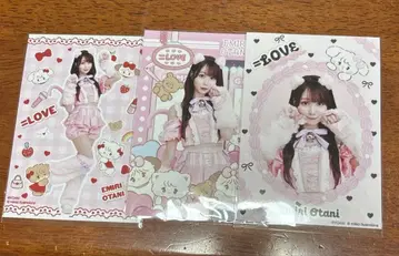 =LOVE 이코러브 오타니 에미리 mikko 콜라보 브로마이드 컴프