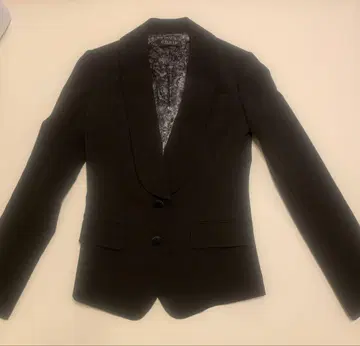 컨디션 최상 테일러드 자켓 블랙 CHRIF INTERNATIONAL