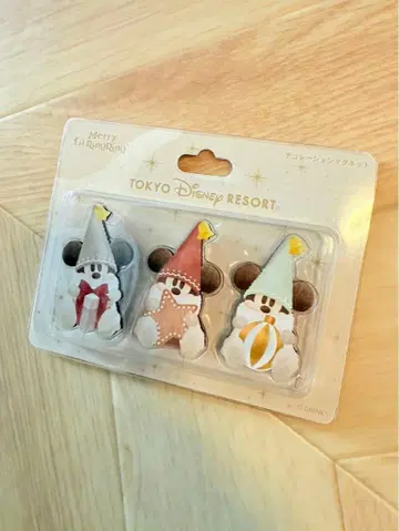 디즈니 크리스마스 데코레이션 마그넷 세트