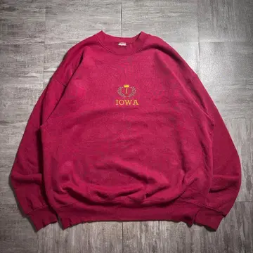 [ 90's ] USA 프룻 오브 더 룸 자수 프린트 맨투맨 XL 사이즈