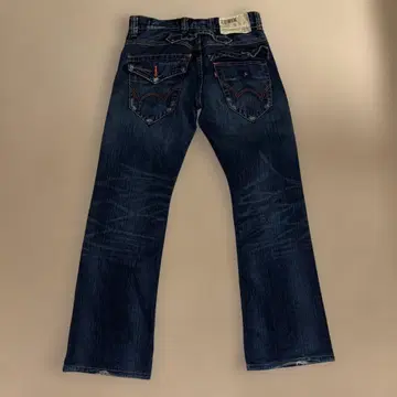 EDWIN 플레어 데님 다크 블루 true religion 유사