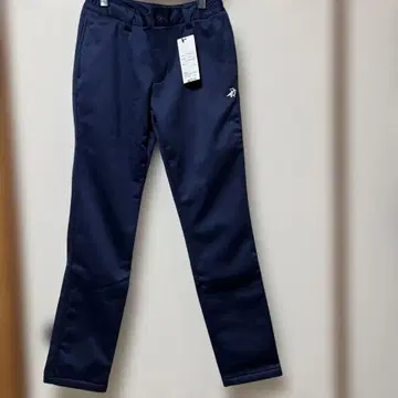 속기모 방한 팬츠 네이비 M 골프 테니스