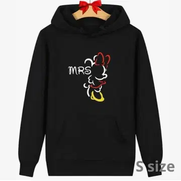 [ 컨디션 최상 ] 미니 마우스 후드티 블랙 S 사이즈